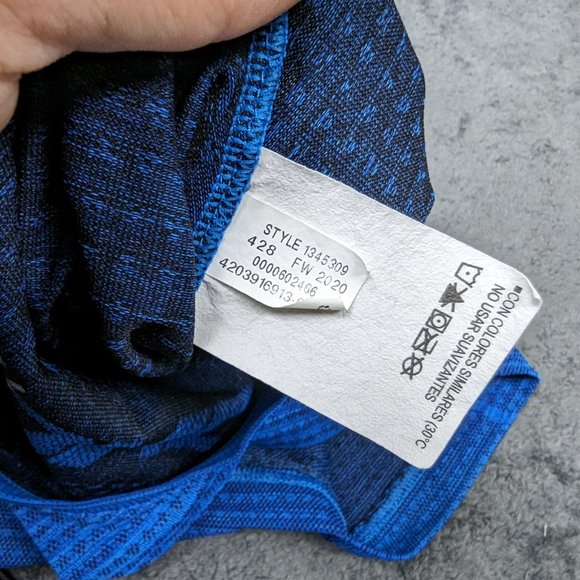 Under Armour Shirt Men Small Blue Lightweight Vanish Tee Short Sleeve Pullover - Picture 10 of 16